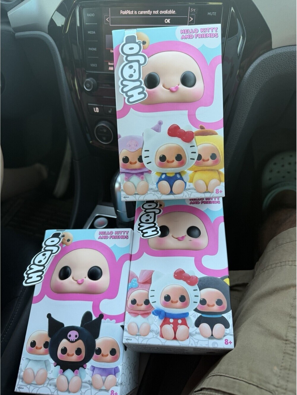 3 New, In Hand - Hyojo Hello Kitty And Friends Mystery Box Never Opened